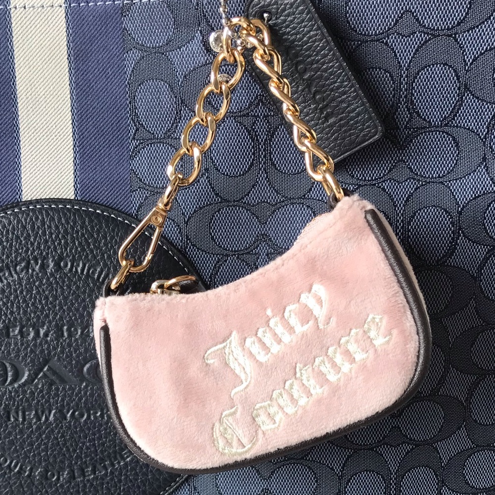 Juicy Couture Mini Handbag Bag Charm - Picture 1 of 16